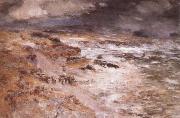 William Mctaggart The Storm painting